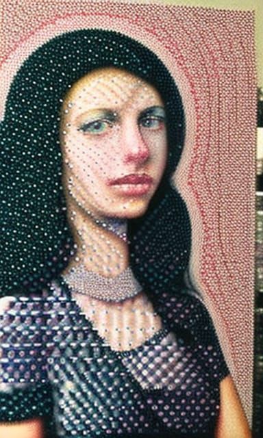KineticPointillismLolita, Parametric Shimmering Spherical De...