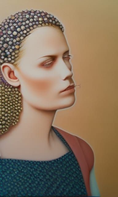 KineticPointillismLolita, Parametric Shimmering Spherical De...