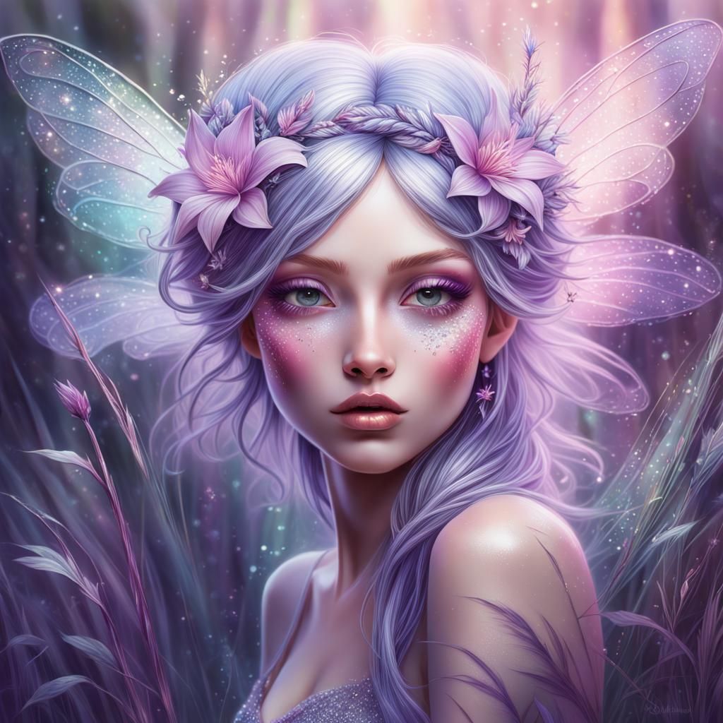 Pastel Gaze - AI Generated Artwork - NightCafe Creator