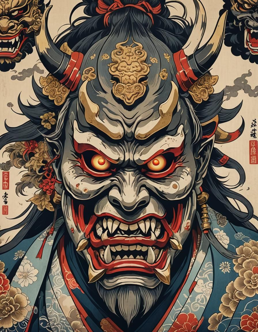 ONI BUSHI MASK