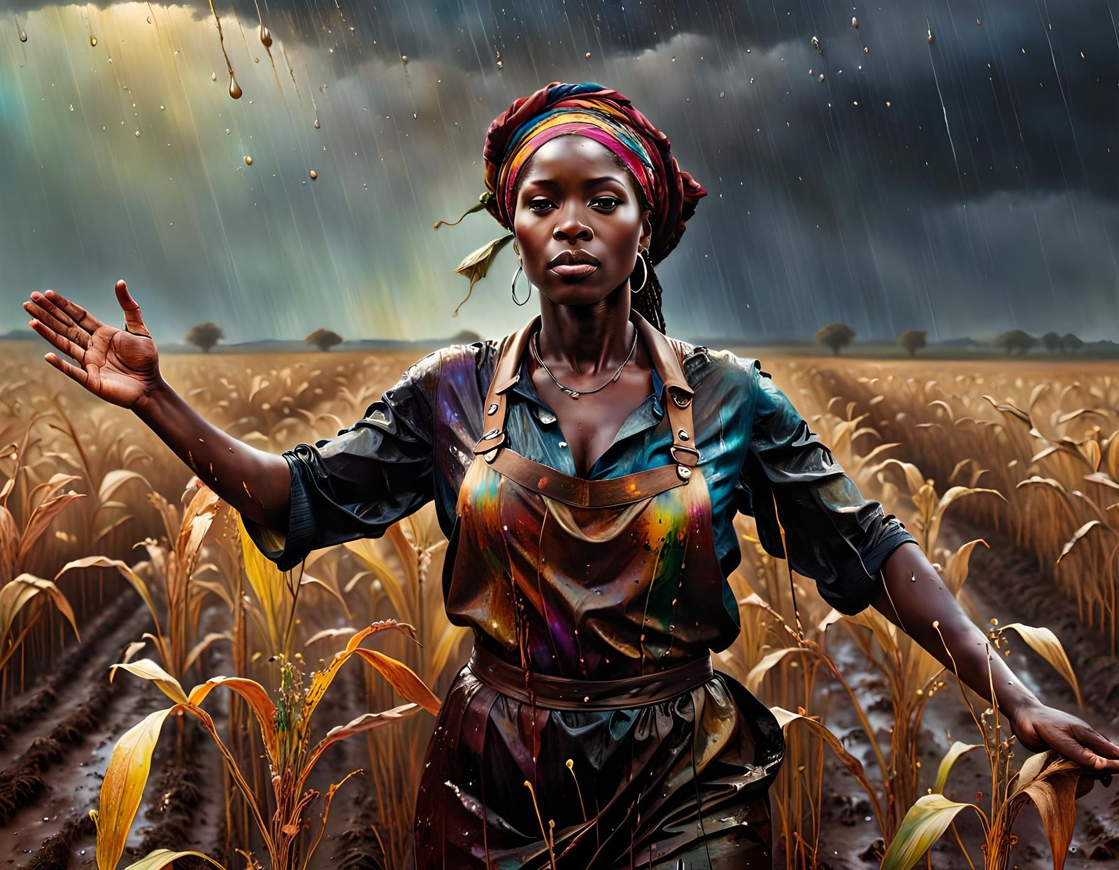 Praising the rain again  by @Kuiken