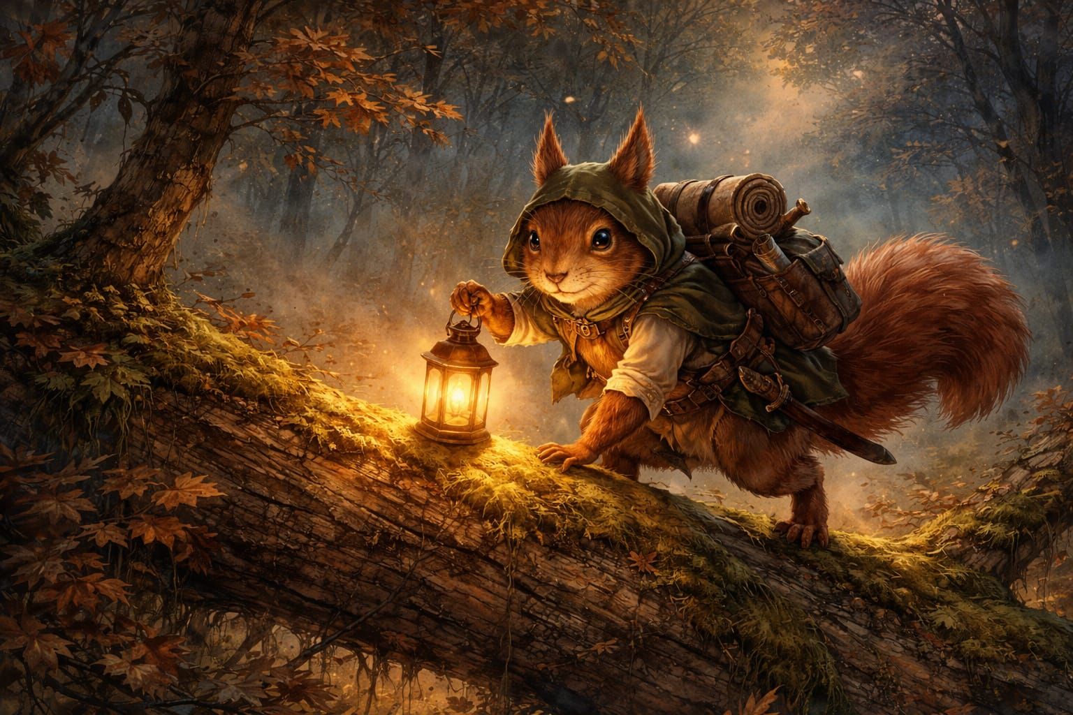 the adventure begins