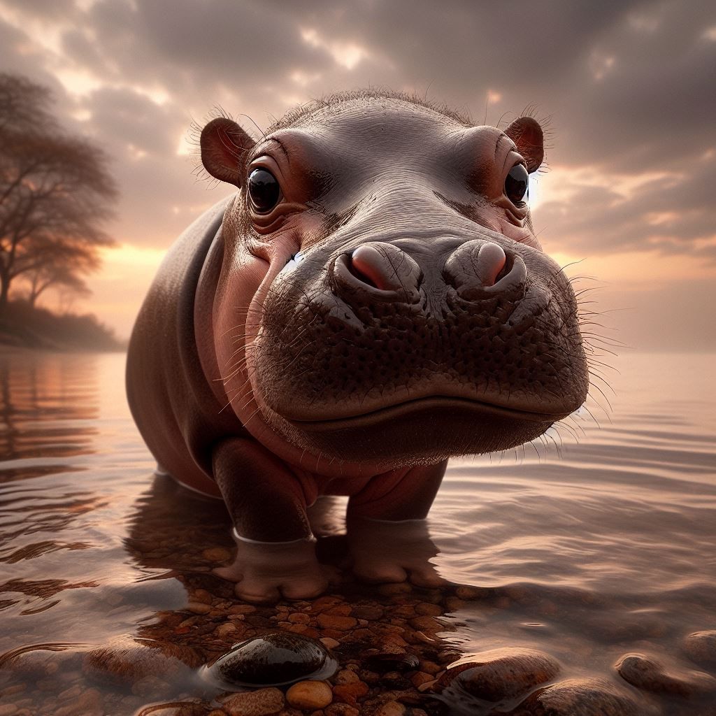 Curious Hippo