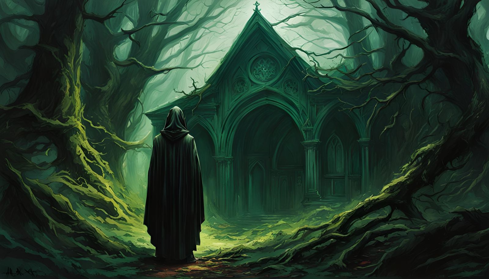 Abandoned crypt  by @GunslingerT