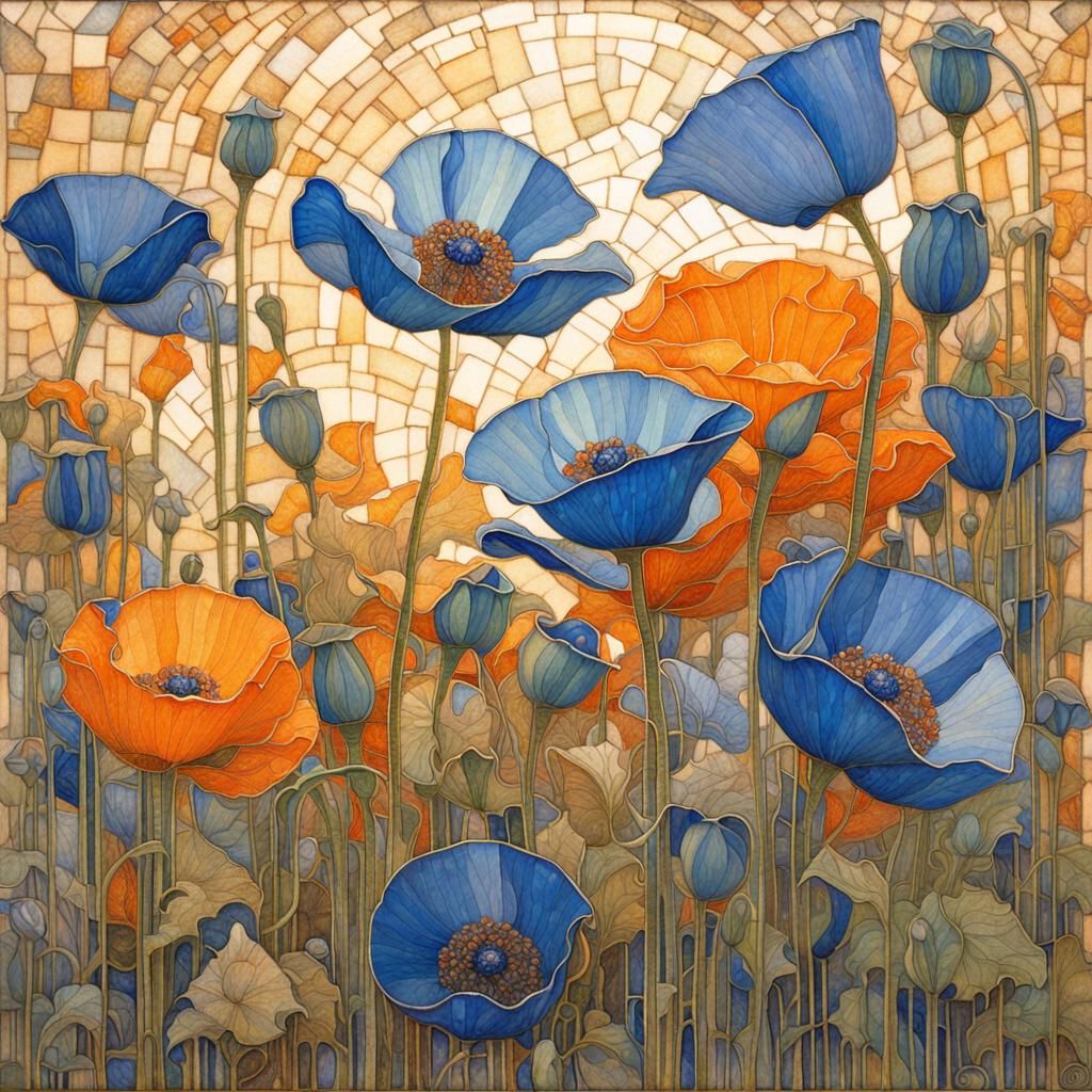 Poppies   by @Eulers number