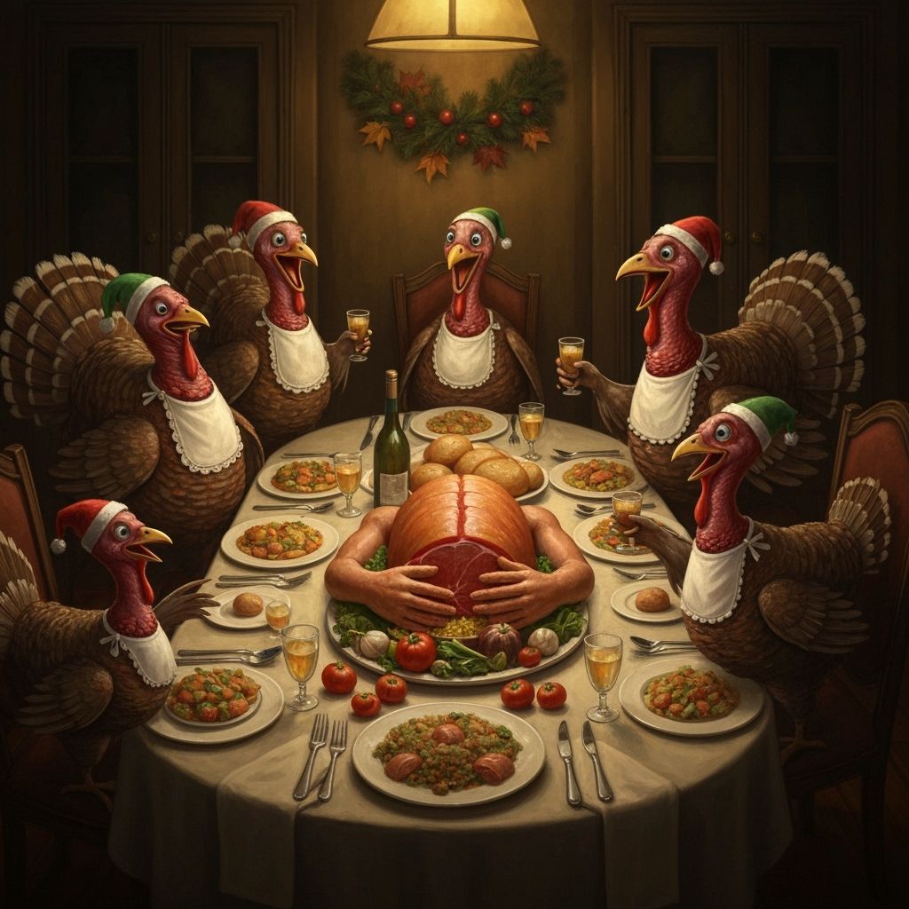 The Feast of Freedom (for Turkeys)  by @Blue