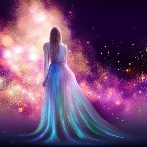 Luminous and Glittering Sky