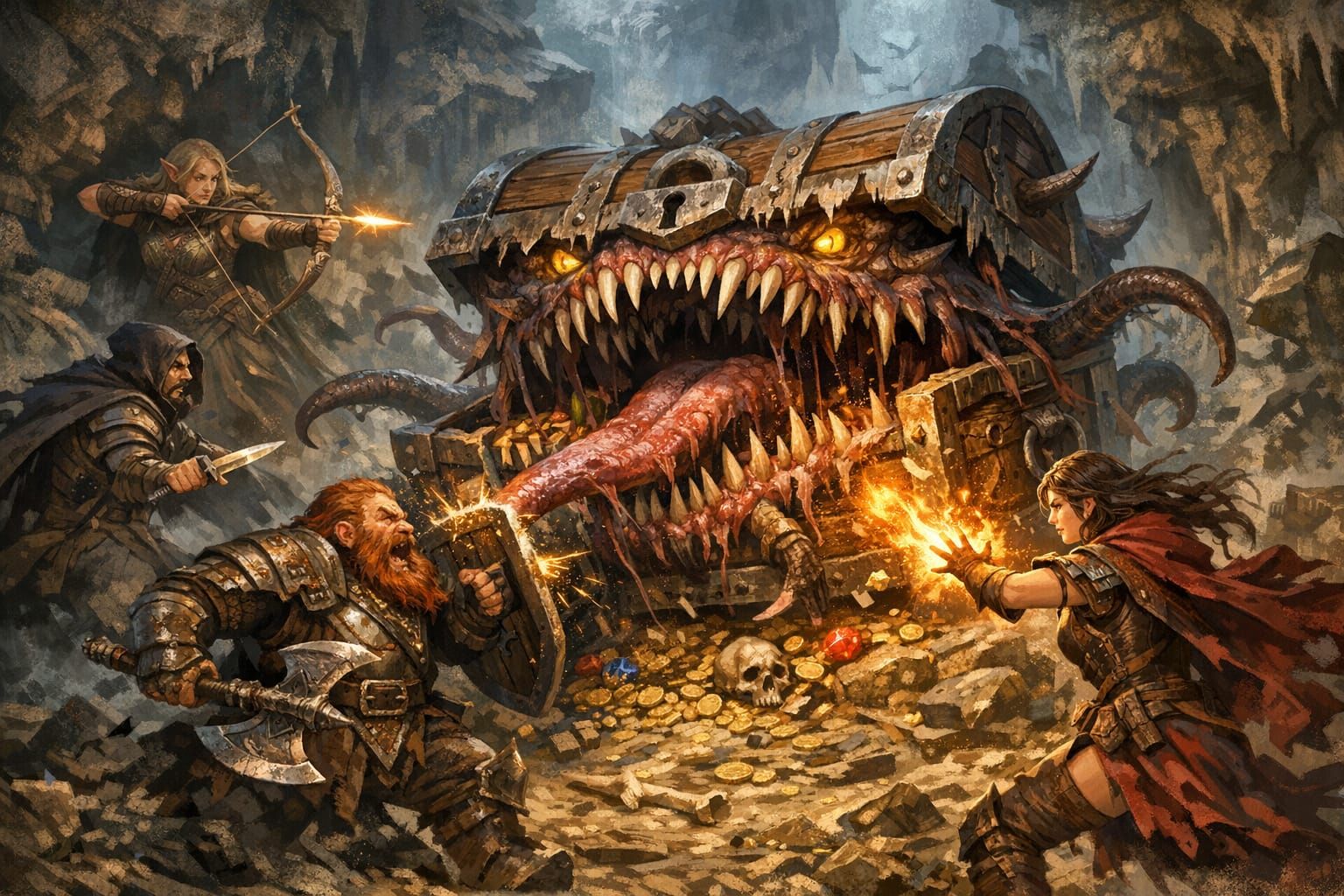 Battle With A Mimic