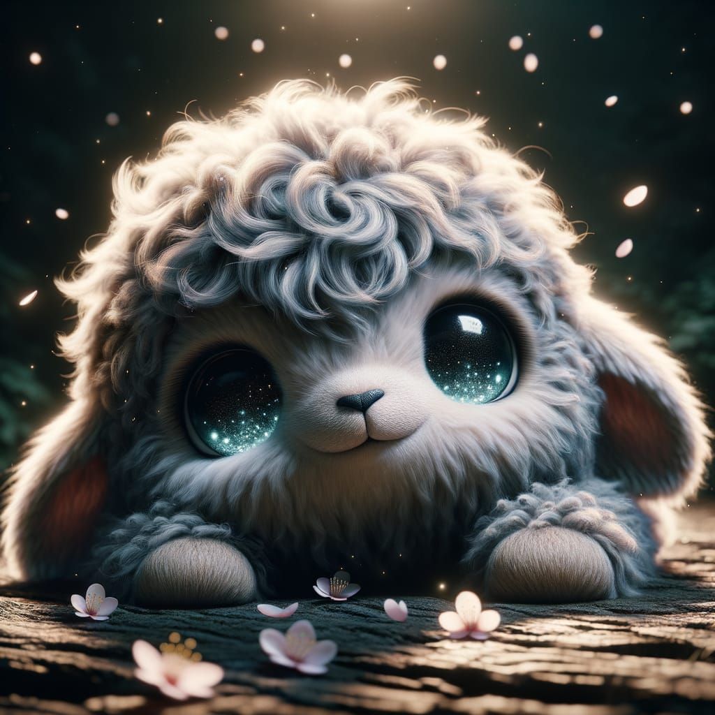 Eep, the sheep - AI Generated Artwork - NightCafe Creator