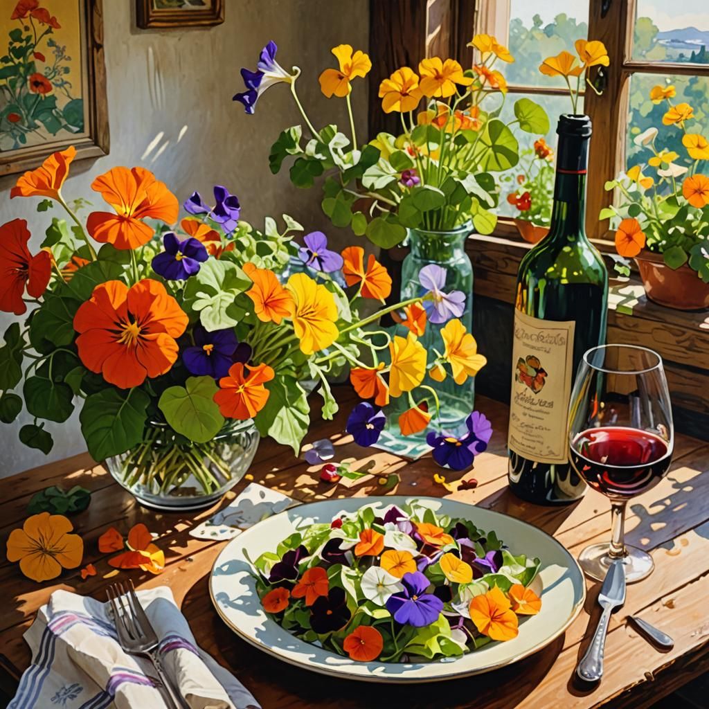 Composition Flowers good enough to eat
  by @Sima