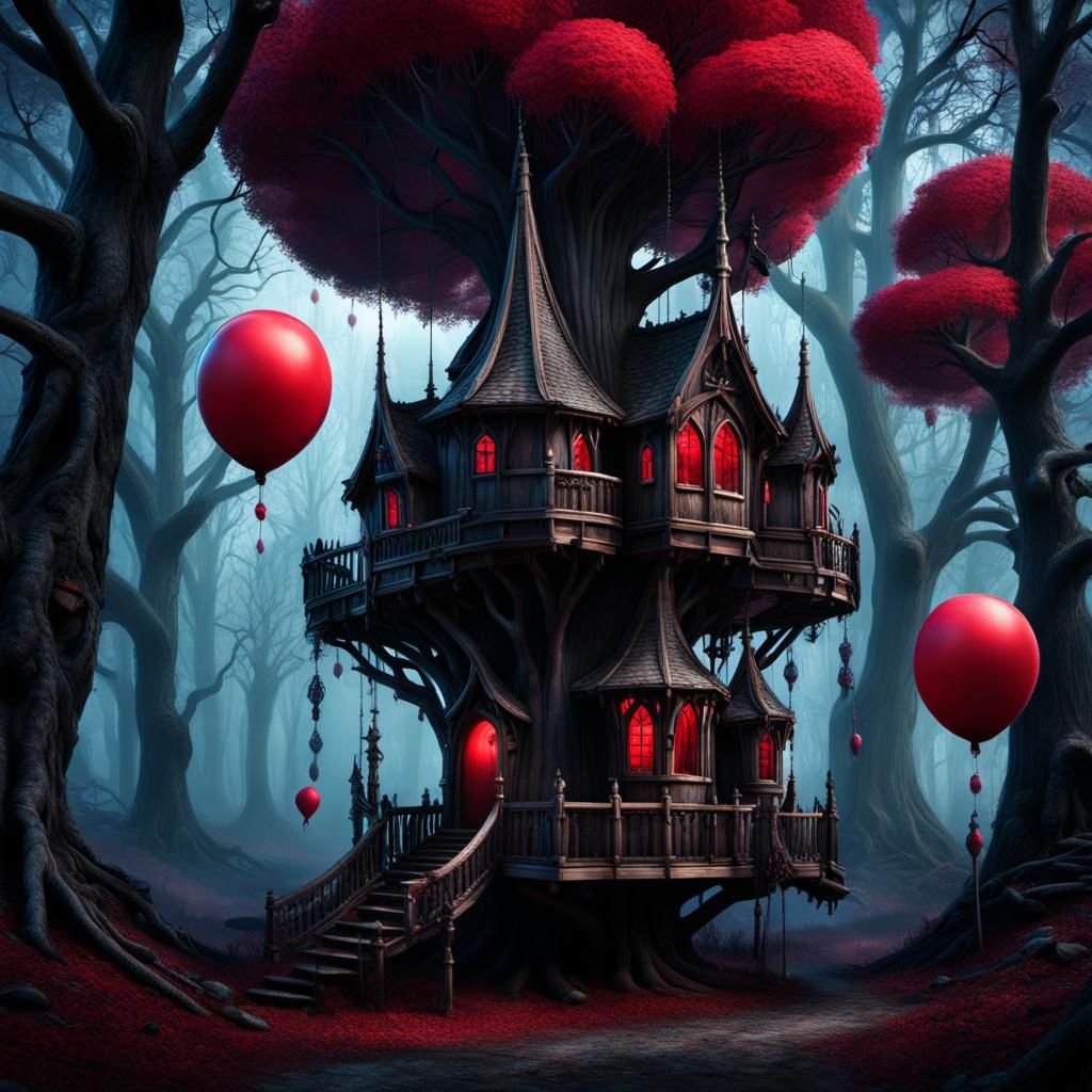 Spooky Treehouse🎈🎈