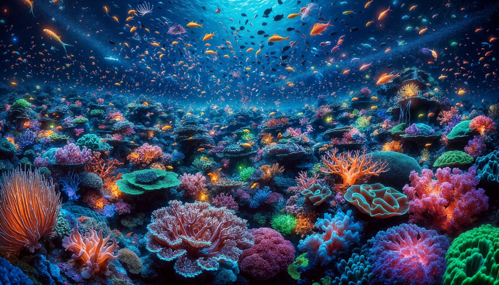 Life in ocean - corals are our home