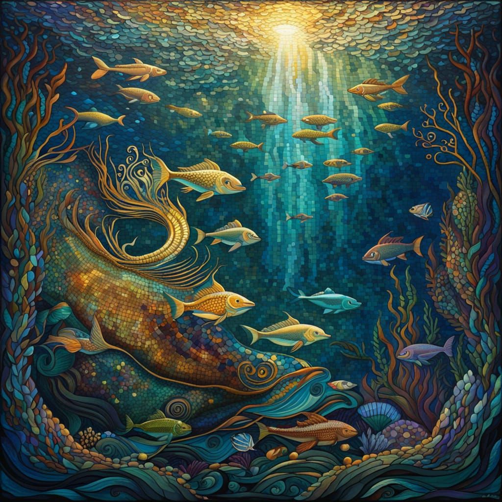 under the sea  by @Amy 