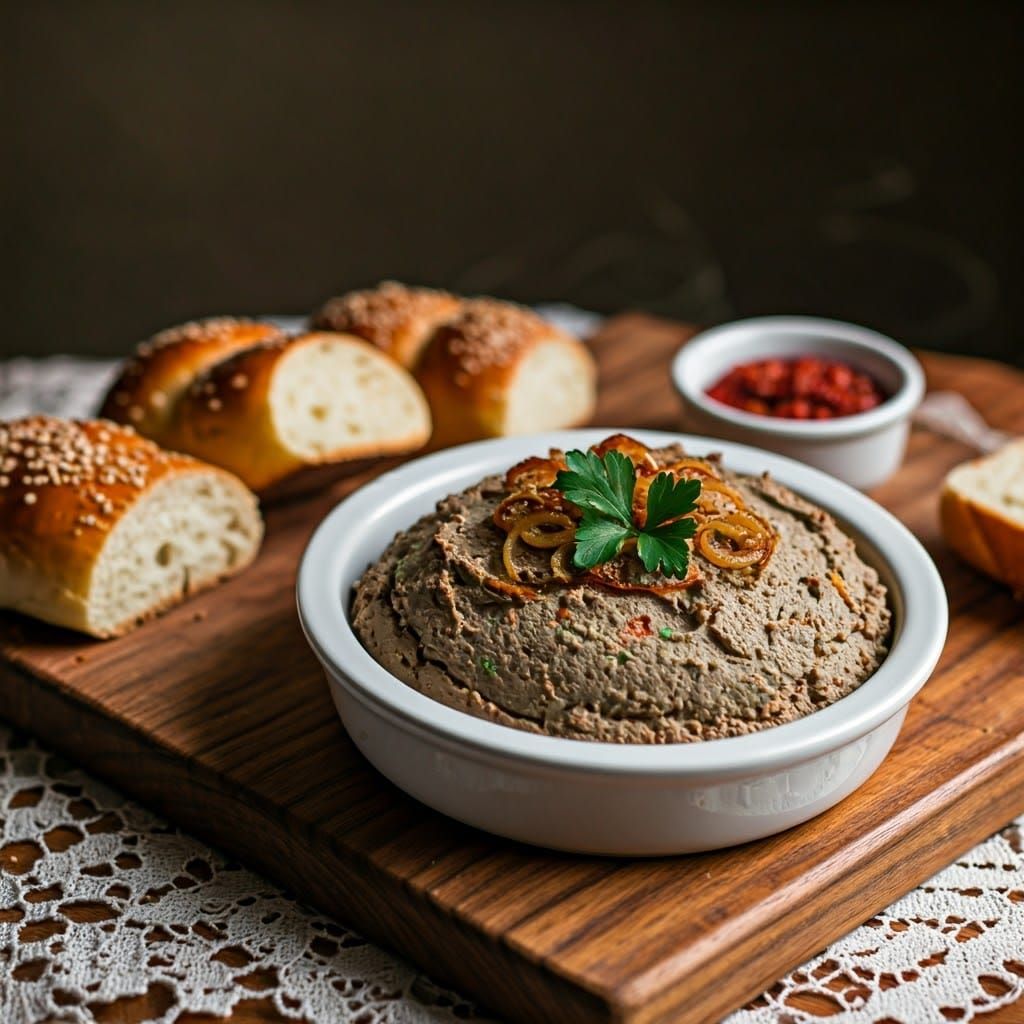 Traditional Shabbat Table Setting in Warm Golden Light