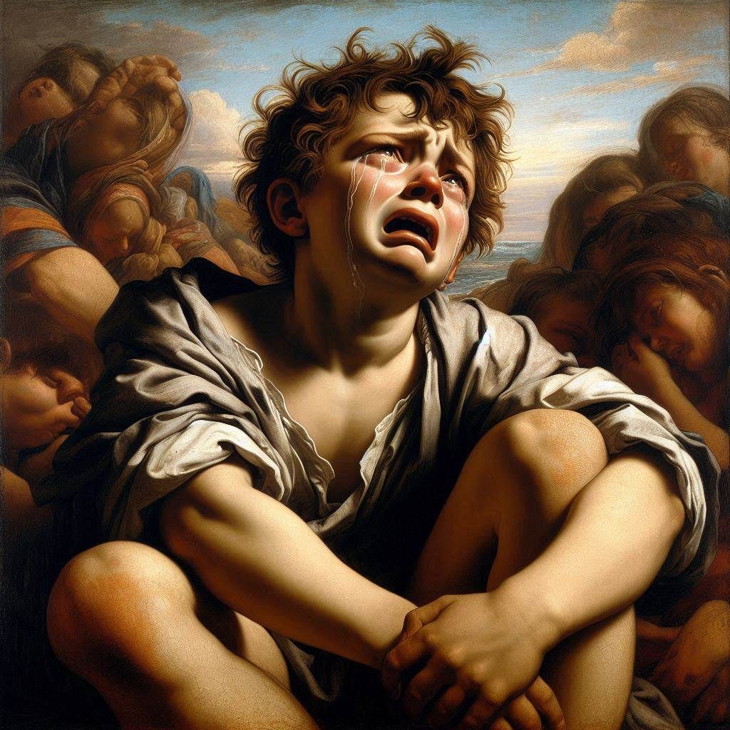 Crying Boy