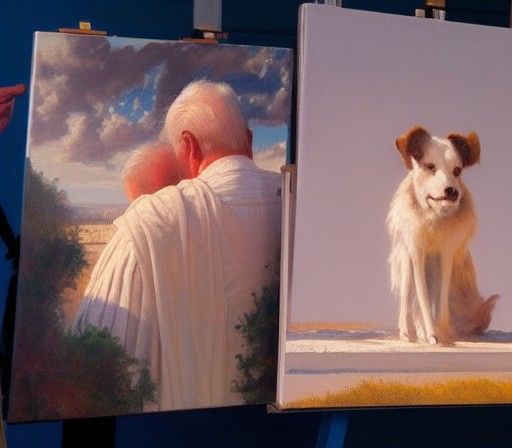 oil painting by James Gurney