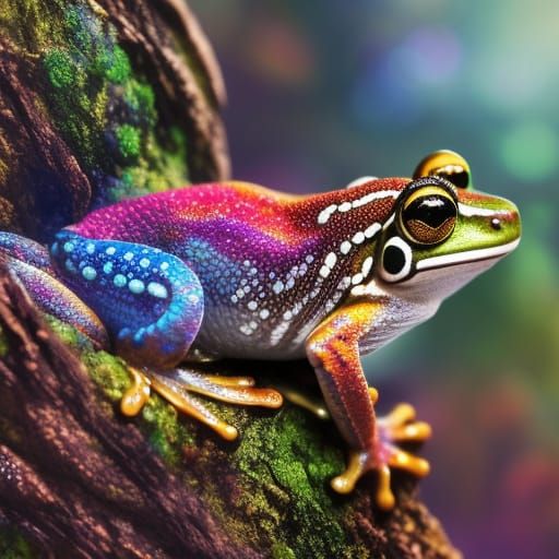 Frog on a Tree
