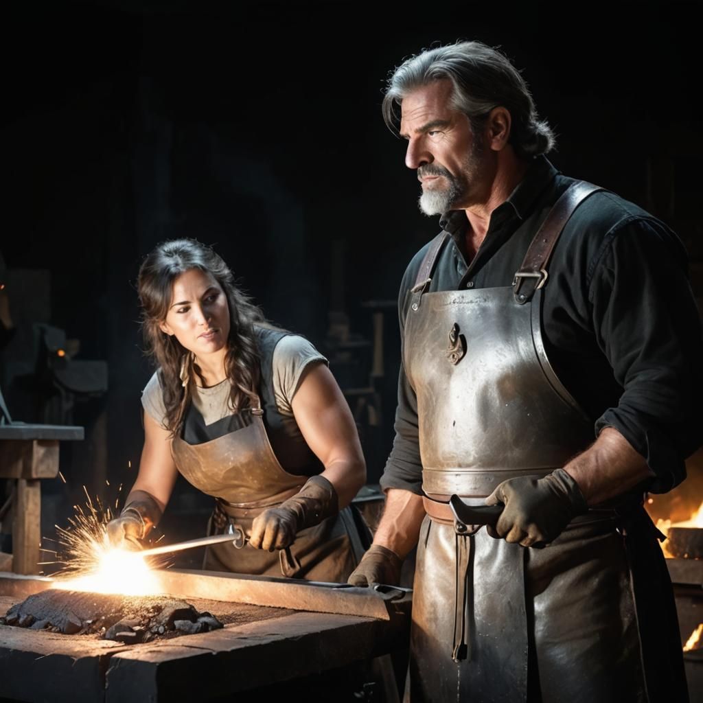 Learning from the master blacksmith 
