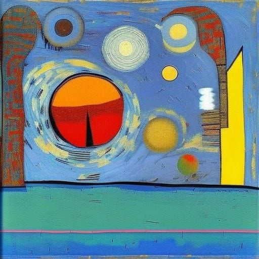 Existential contemplation of Life. - Artists: Van Gogh, Klee...