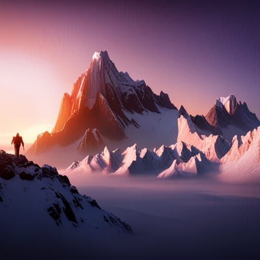 Gods on Mount Olympus at dawn 3D Game Cinematic Feel, Epic 3...