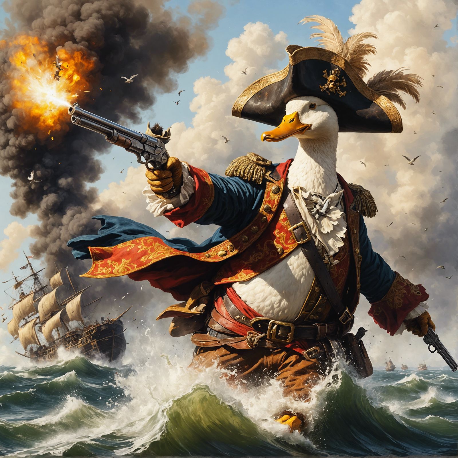 Captain Duckbill (upscaled version)