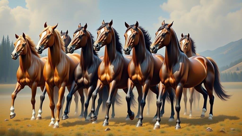  <lora:Horse Flux 2:1.0>