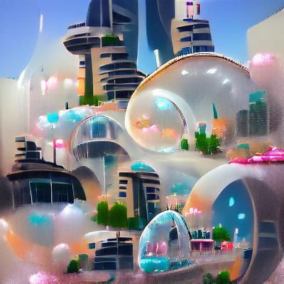 Bubble spider #13 - AI Generated Artwork - NightCafe Creator