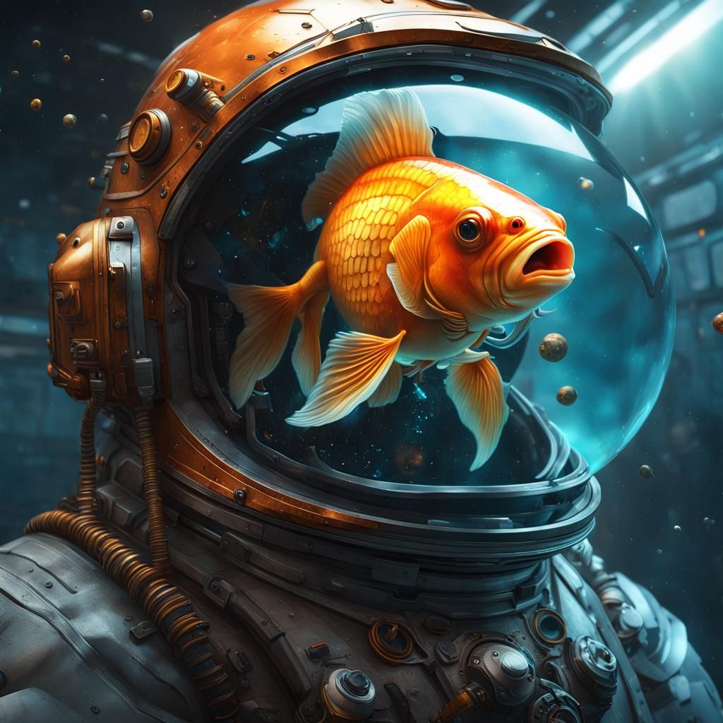 Space fish  by @Shea
