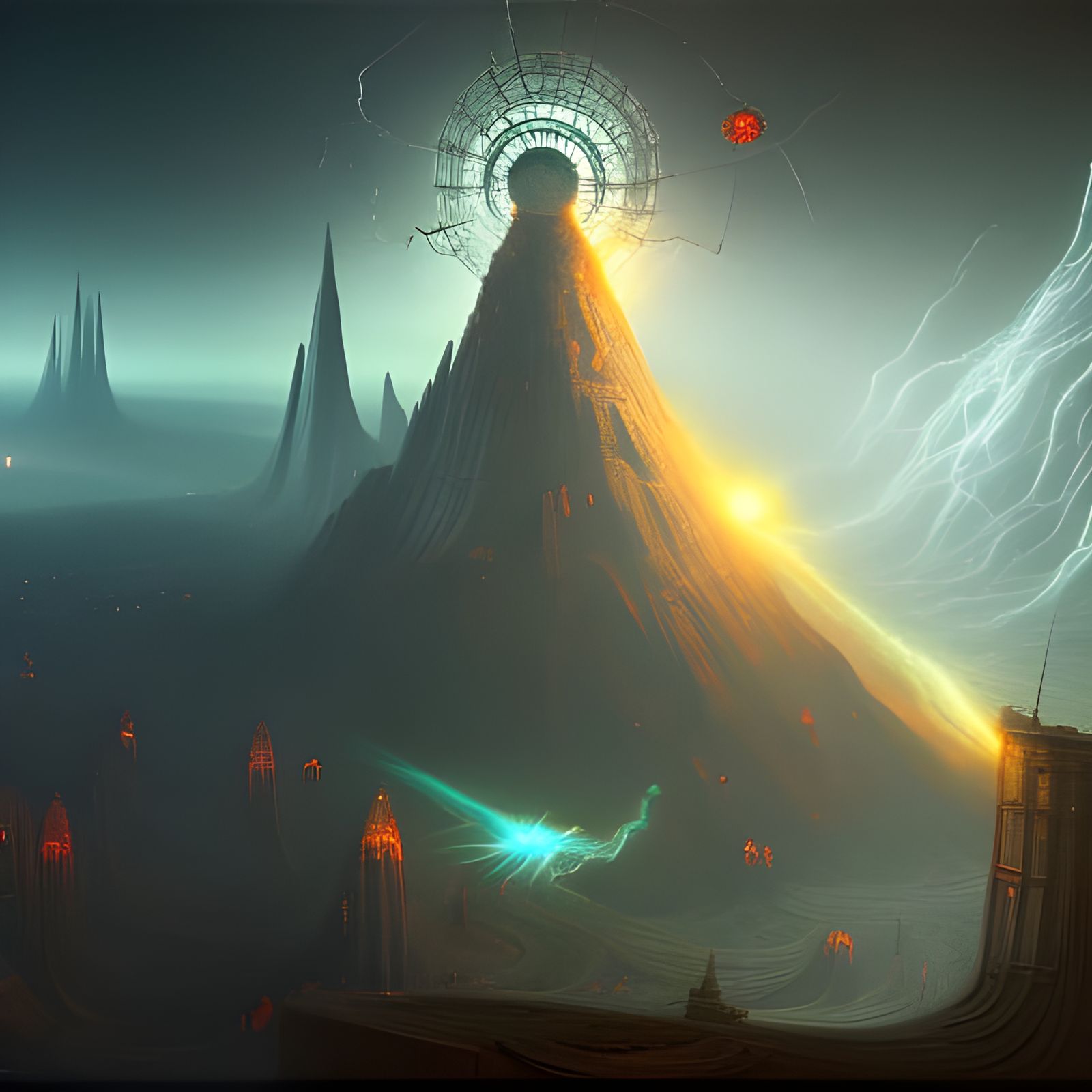 Sudden portal awakening.