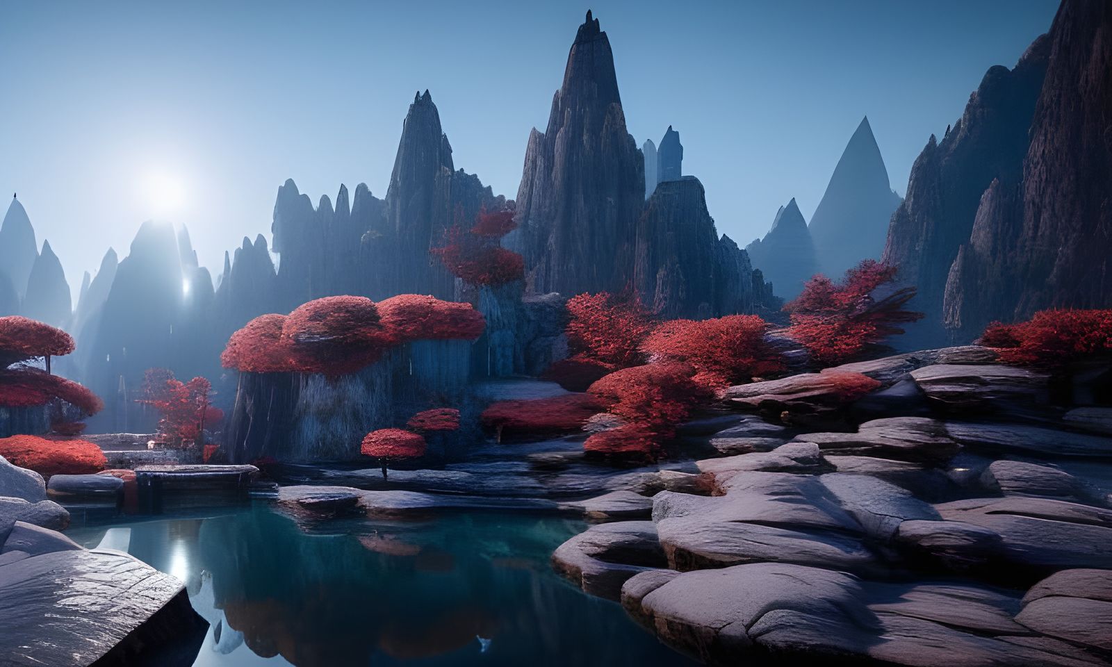 Crystal Courtyard of the Dragons