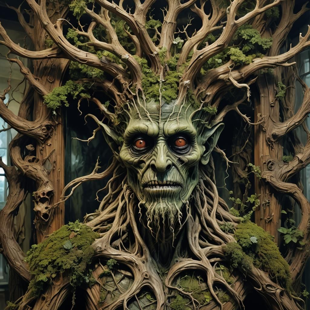 Cryptid Ent Treefolk - AI Generated Artwork - NightCafe Creator