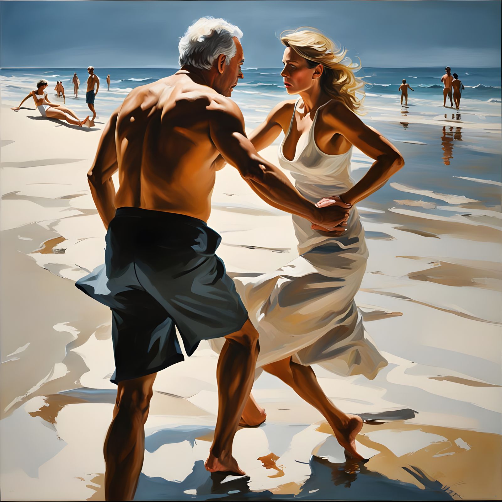 New Year Sunrise: The Impromptu Dance