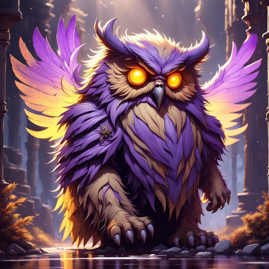 An owlbear - AI Generated Artwork - NightCafe Creator