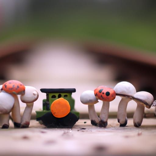 Mushroom train