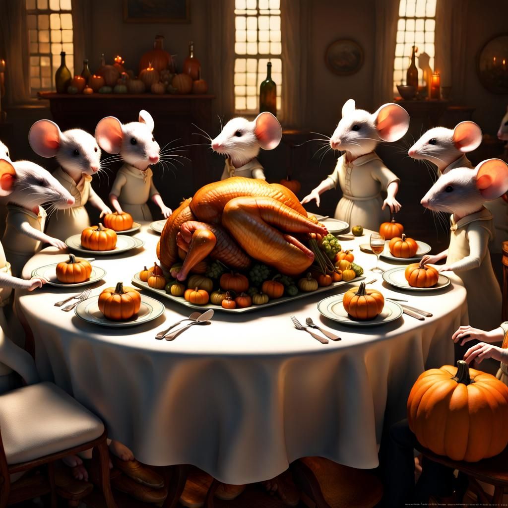 Thanksgiving Spread  by @Niki