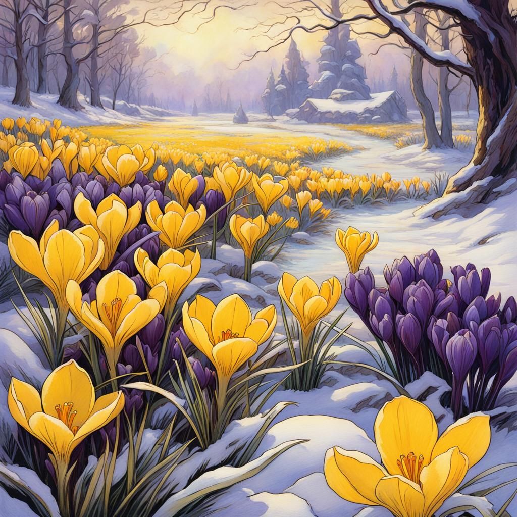 Spring Dawning  by @Hesione