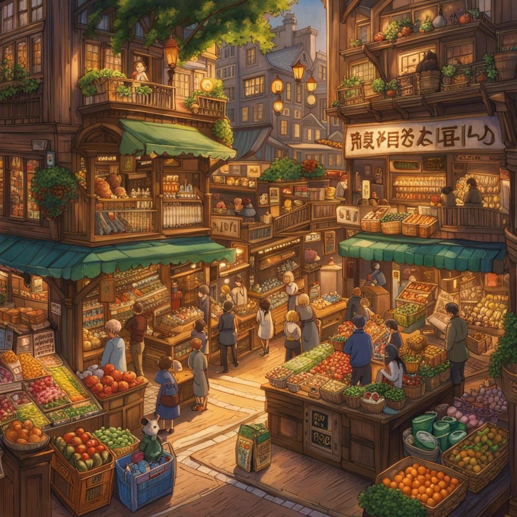 Street market