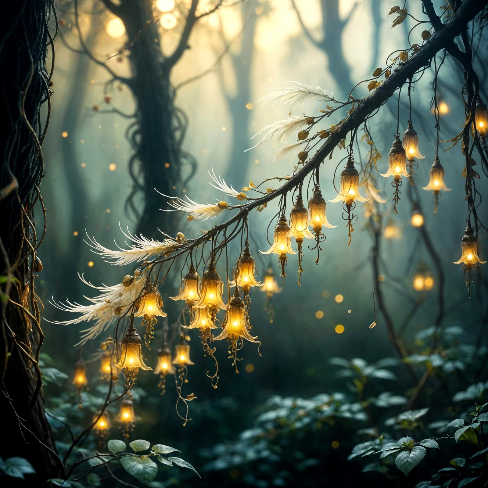 Tree of Ethereal Secret  by @Lina Poe