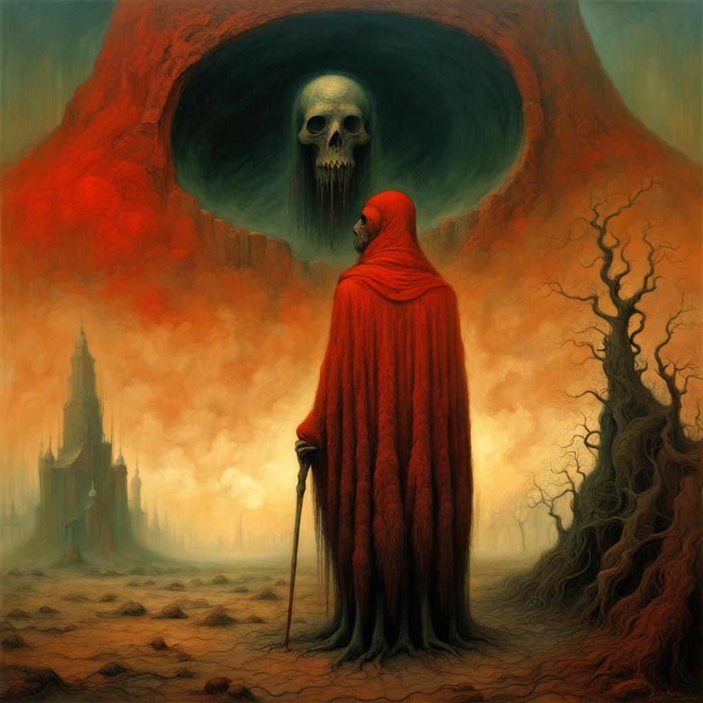 Erik the Red (by Zdzislaw Beksinski )