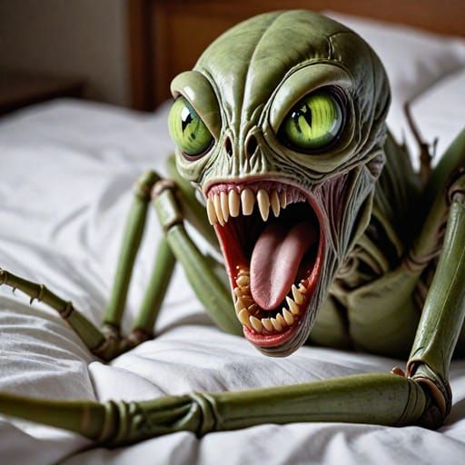 Sleep paralysis demon bugs