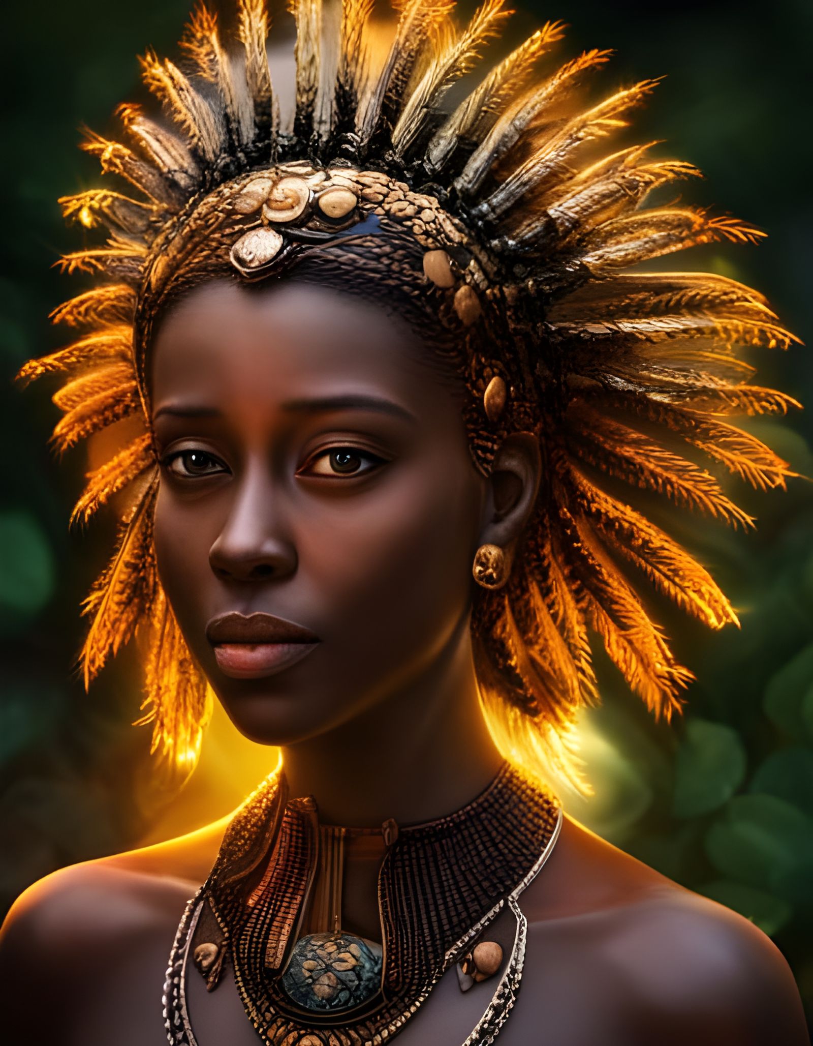African Queens - AI Generated Artwork - NightCafe Creator