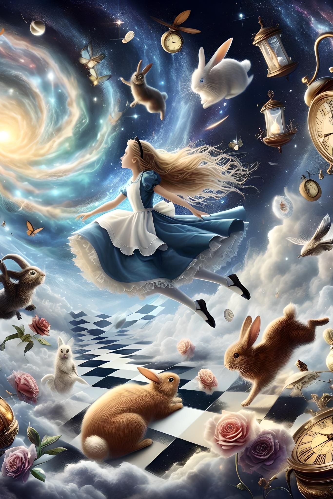 Alice, Rabbit Portal, Chessboard