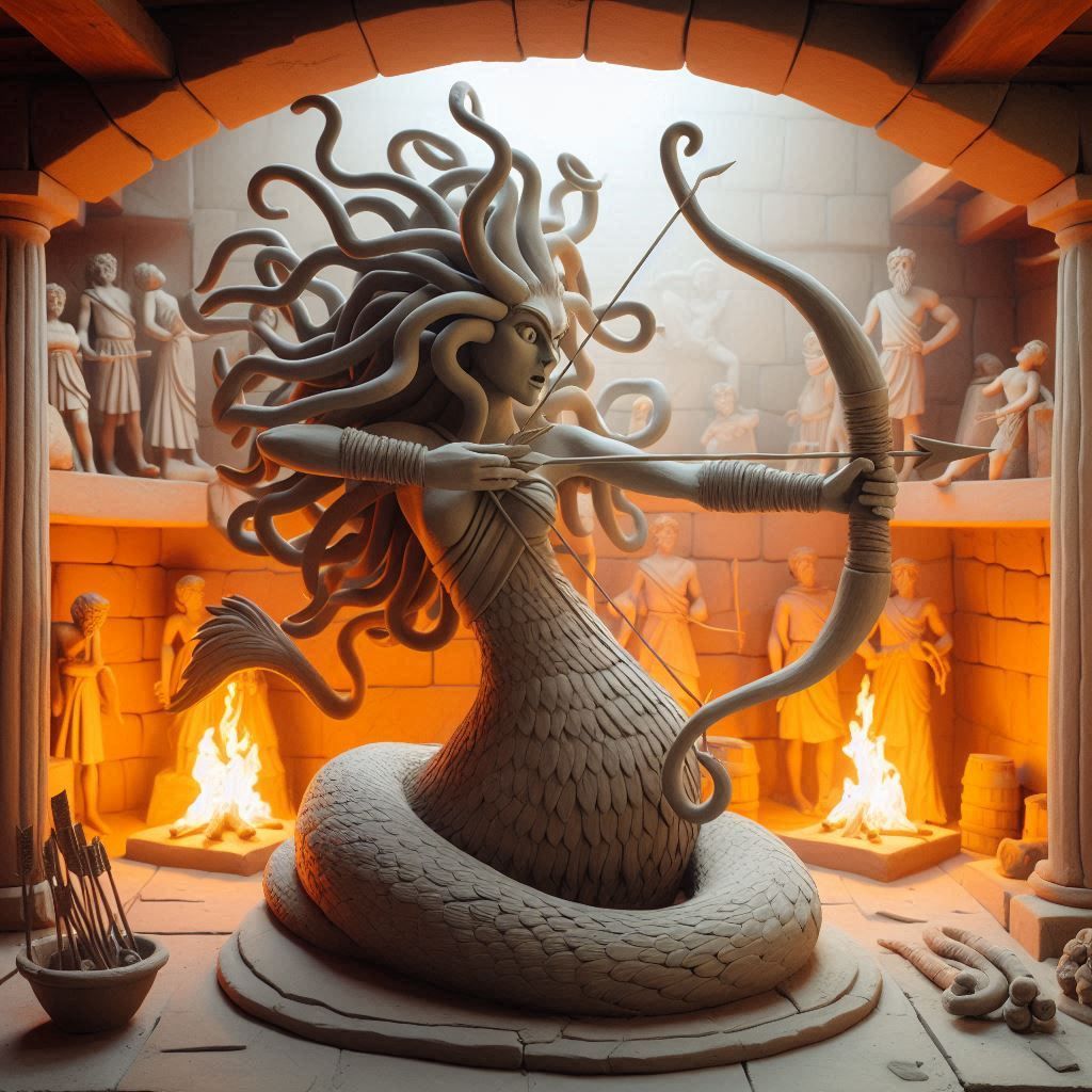 Clay quest Medusa v1