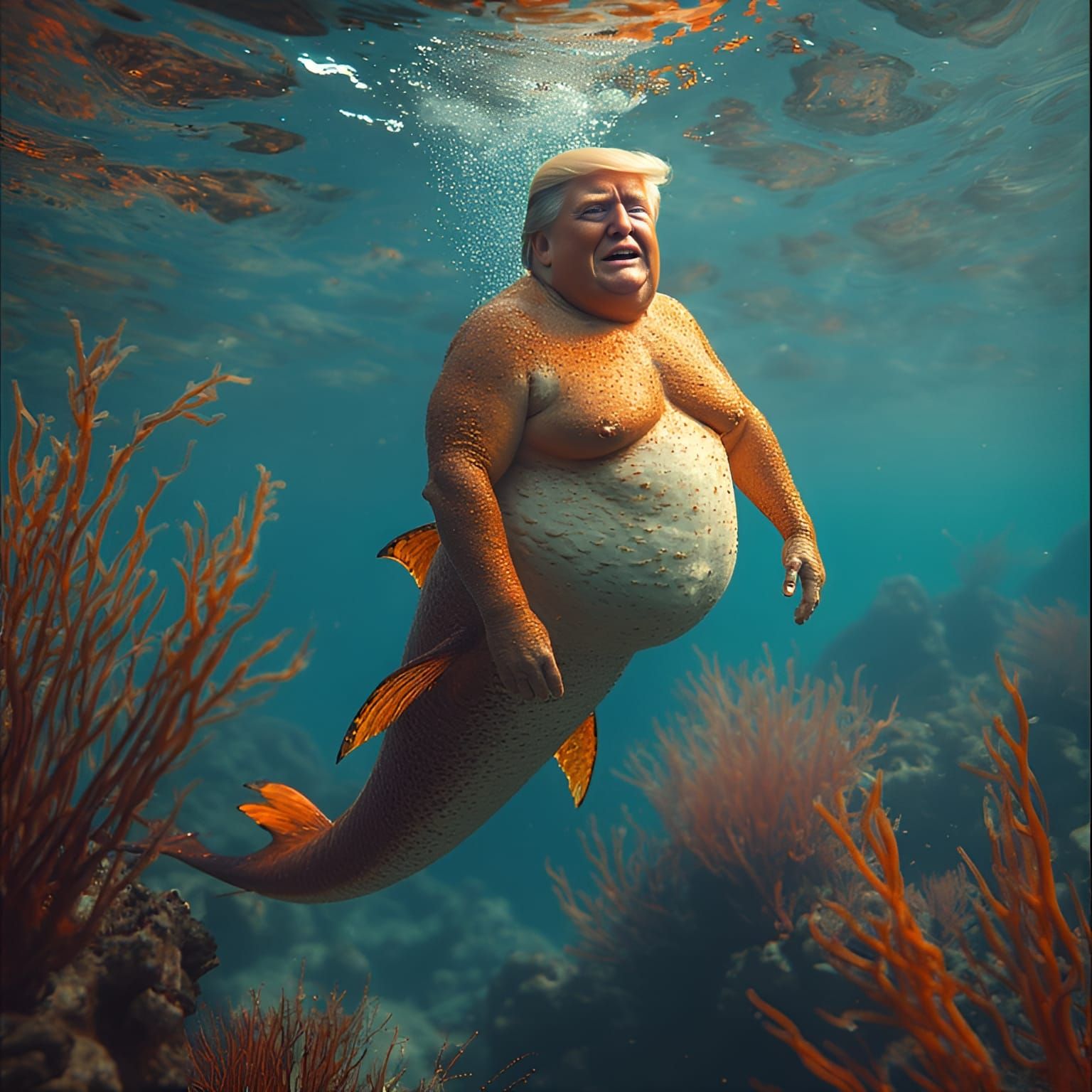 The Merman John Barron Passes Gas