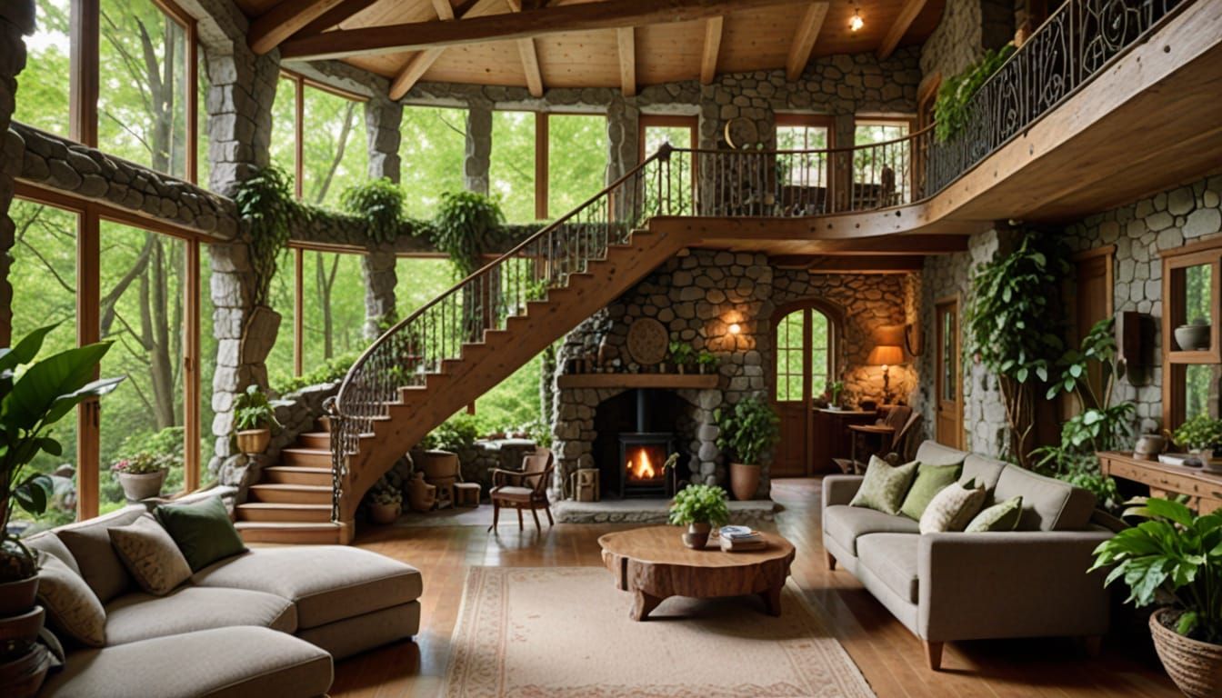 rustic but luxurious