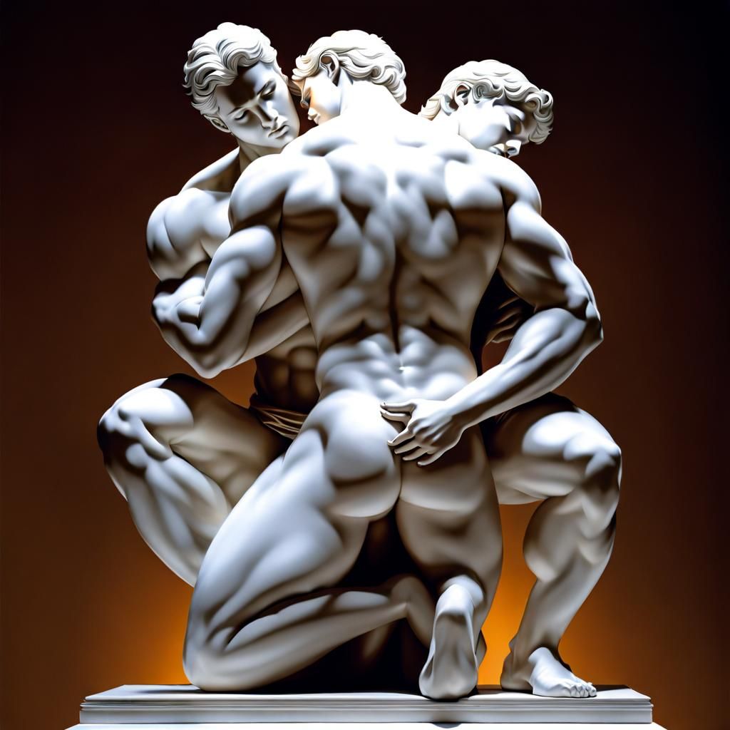 greek statue  by @Mu