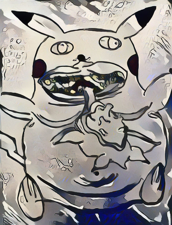 Demonized Pikachu By: Elijah Dang