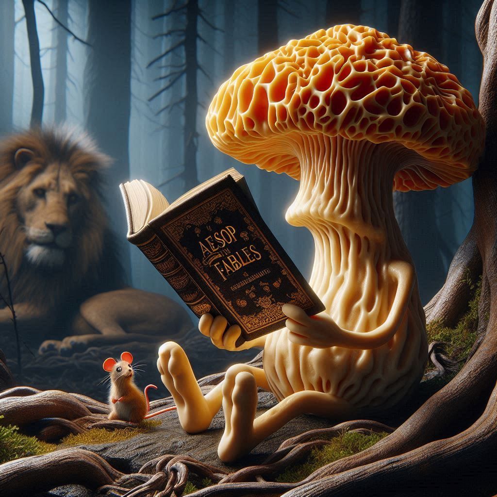 The Morel of the Story: The Lion and the Mouse