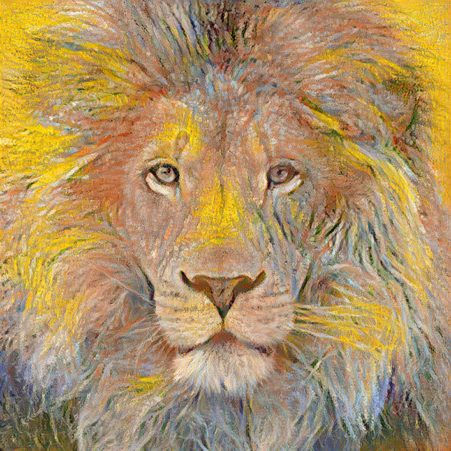 Van Gogh Lion