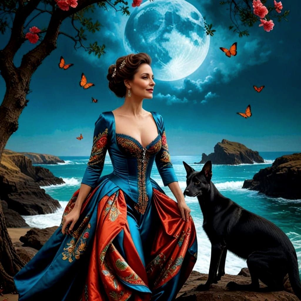 Timeless Elegance in Hyperrealistic Beauty